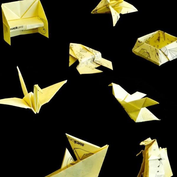 Bloc-notes autocollantes Origami